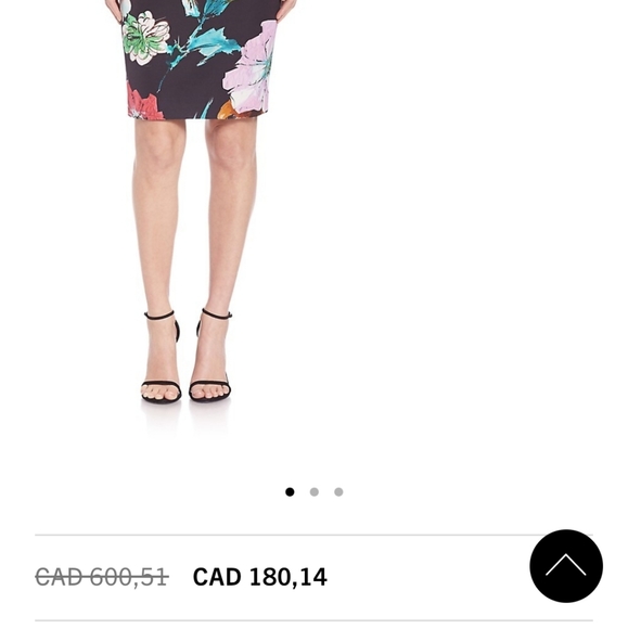 MILLY Paper Floral Dress - Picture 8 of 8